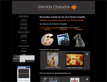 Tablet Screenshot of glorietachapalita.com